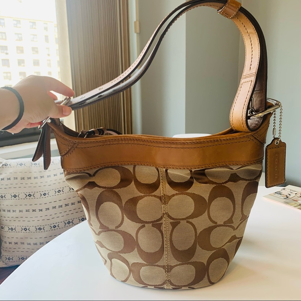 Coach Duffle Bucket Bag